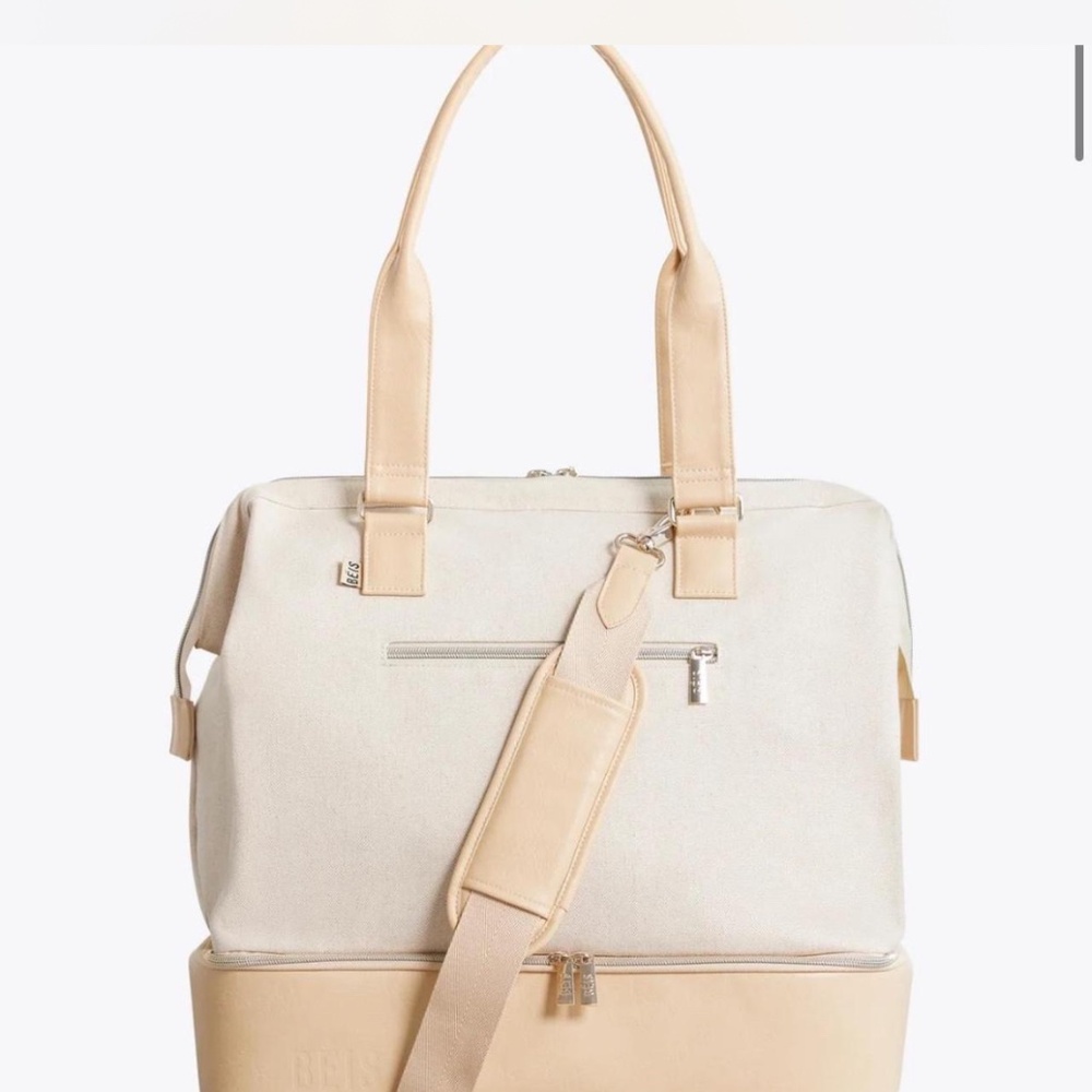 BRAND NEW BEIS MINI WEEKENDER IN BEIGE